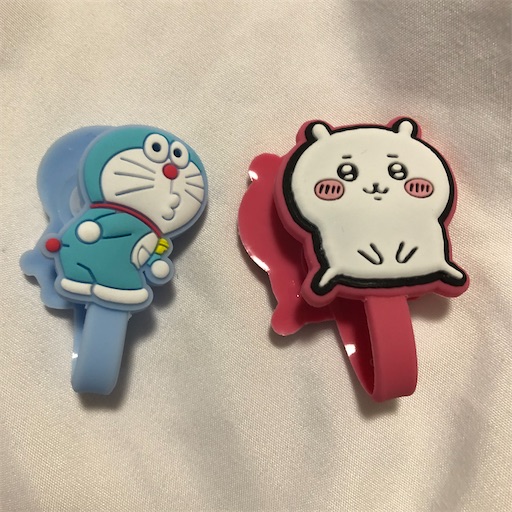 小児科ナースグッズ 聴診器マーカーが100円ショップで買える ドラえもんやサンリオのキャラクタークリップがおすすめ ゆるすやライフ