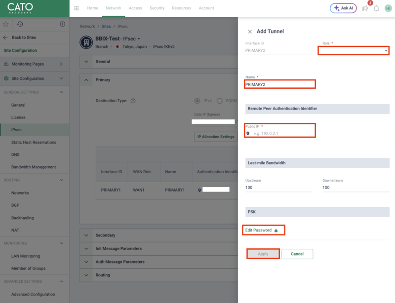 Catoポータル画面2