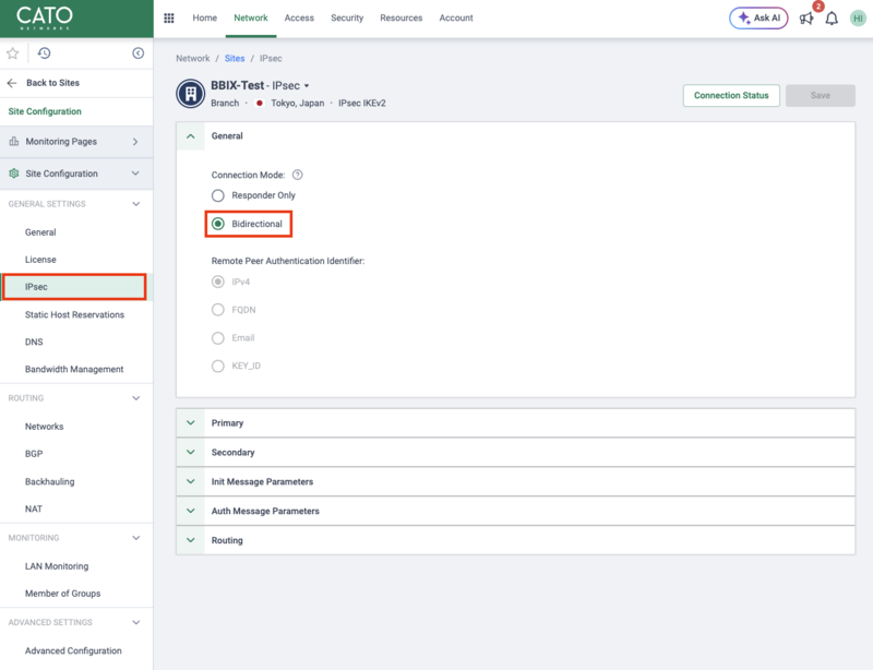 Catoポータル画面1