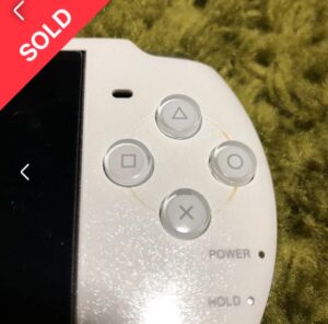 ジャンク品ゲーム機の汚れている部分を写した実際の写真