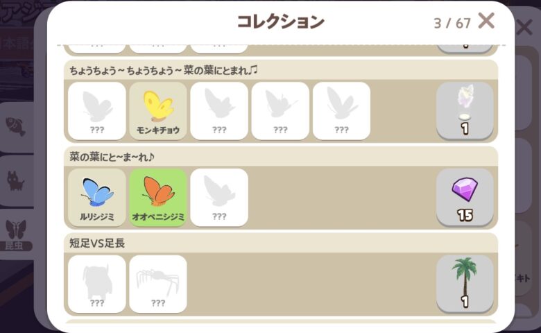 虫コレクションの写真