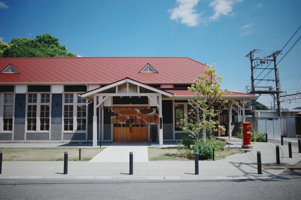 JR湯浅駅の駅舎