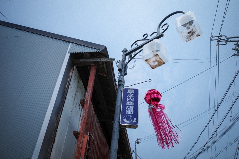 島之内商店街の街路灯