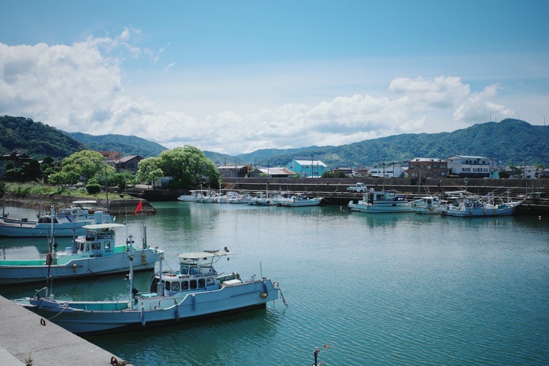 湯浅の漁港