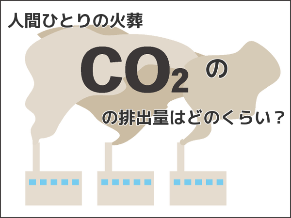 人間ひとりの火葬、CO2（二酸化炭素）の排出量はどのくらい？-葬儀業界と植林の意外な関係