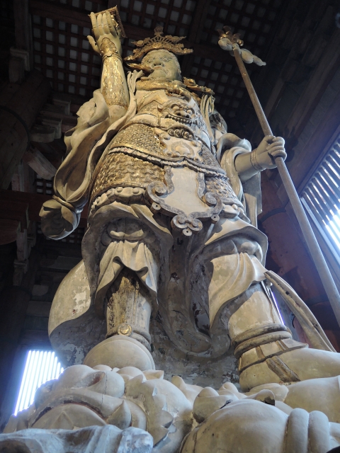 国宝・東大寺　多聞天像