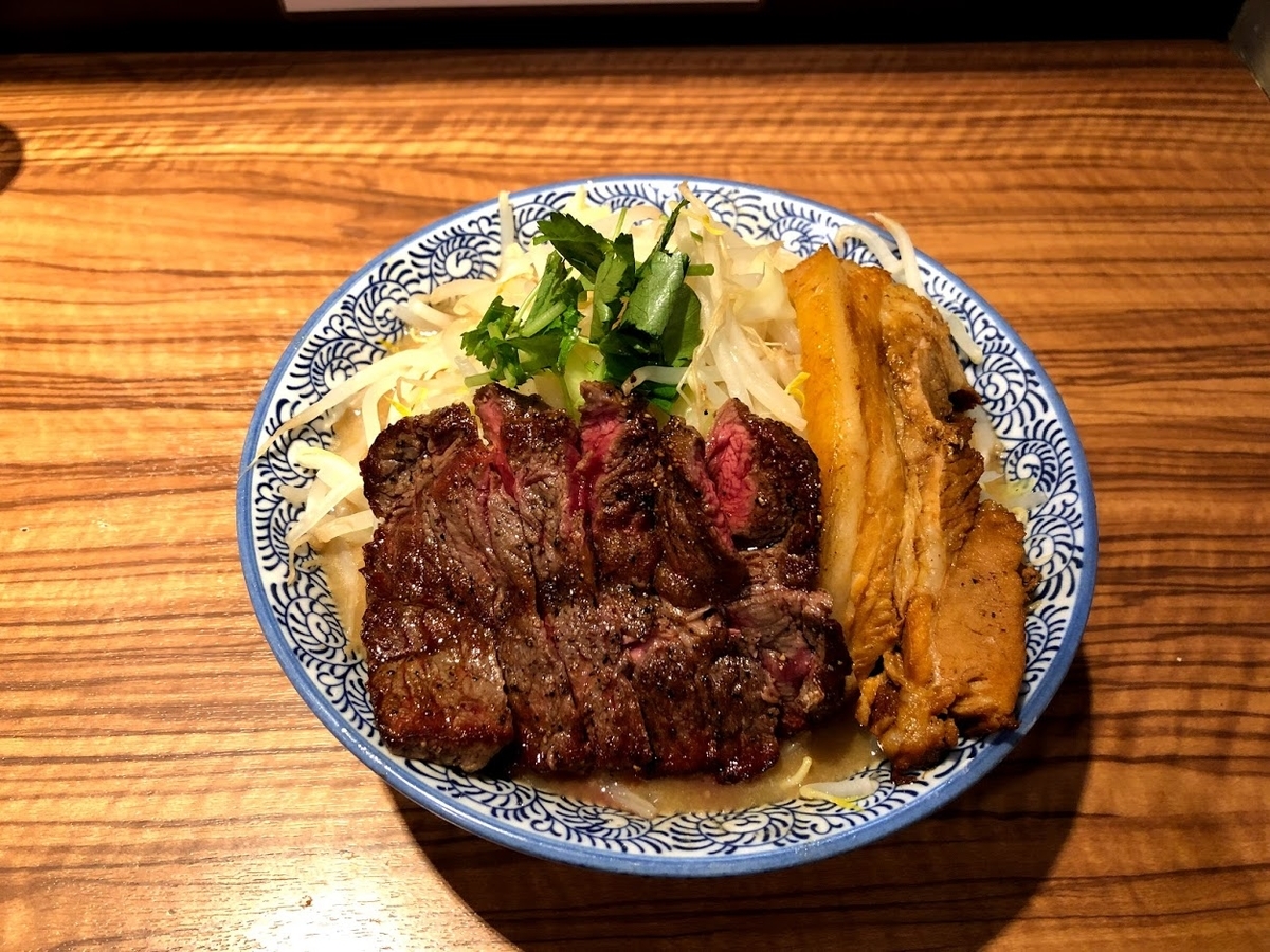 ステーキラーメン Furutakebeef