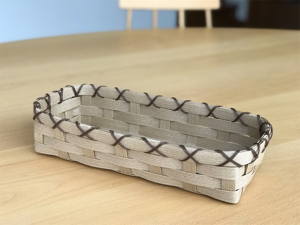 クラフトバンド カトラリーバスケット クラフトバンドでカトラリー