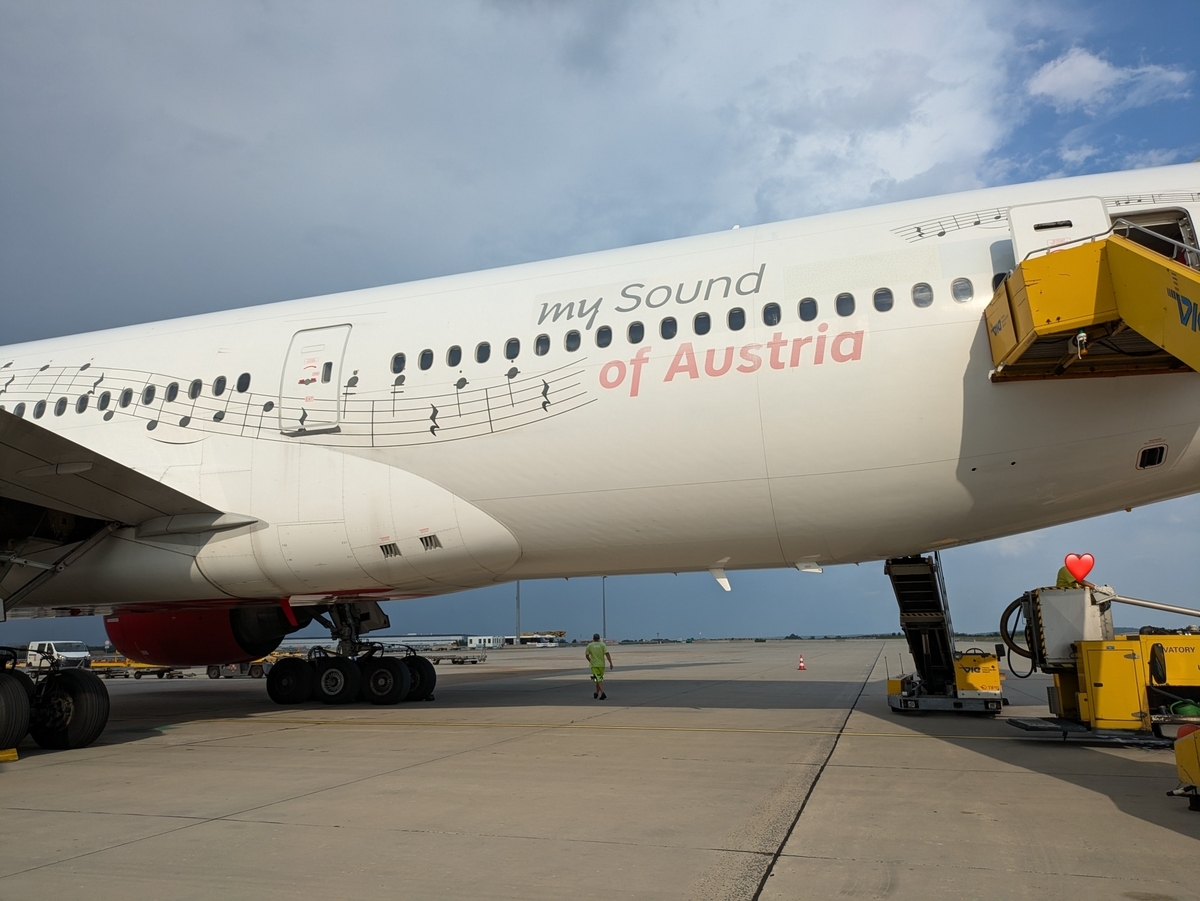 機体に音符が書いてあってとても可愛いです