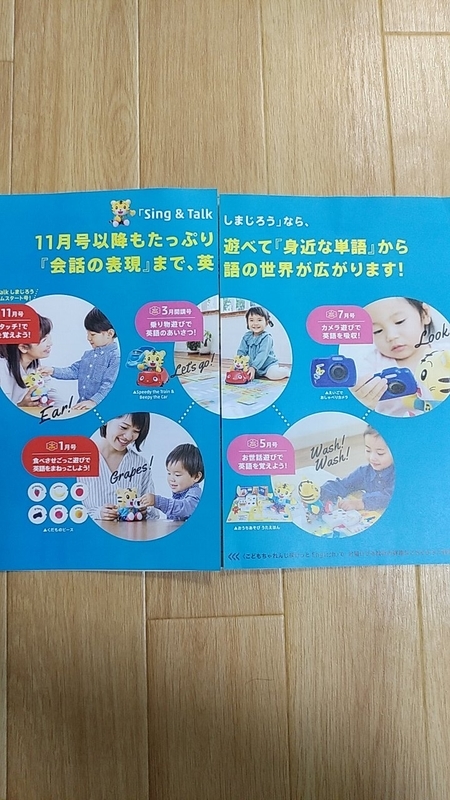 口コミ・体験レビュー】こどもちゃれんじぷちEnglish11月号