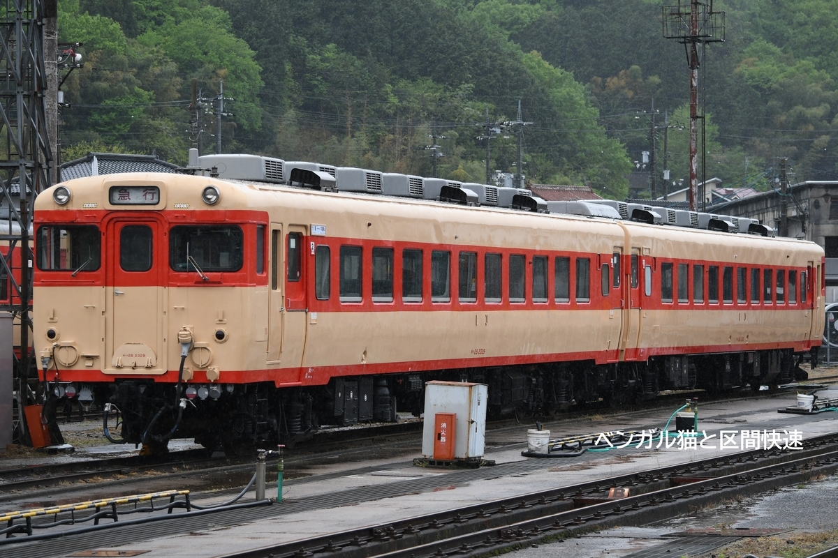 津山まなびの鉄道館のキハ58 - ゴミ箱サマゴンの徒然帳