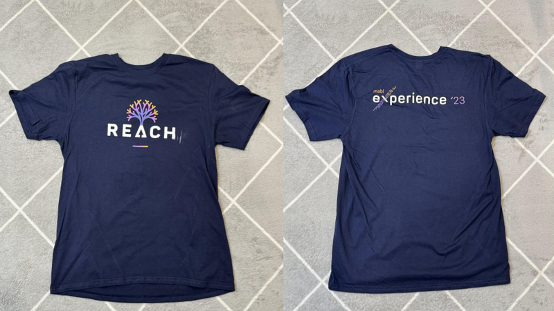 mabl experience 2023 ネイビーTシャツ