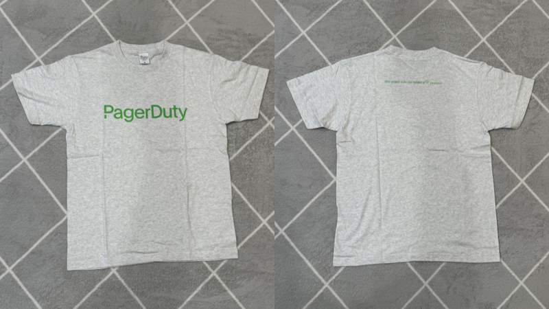 PagerDuty Summit Japan 2023参加者Tシャツ