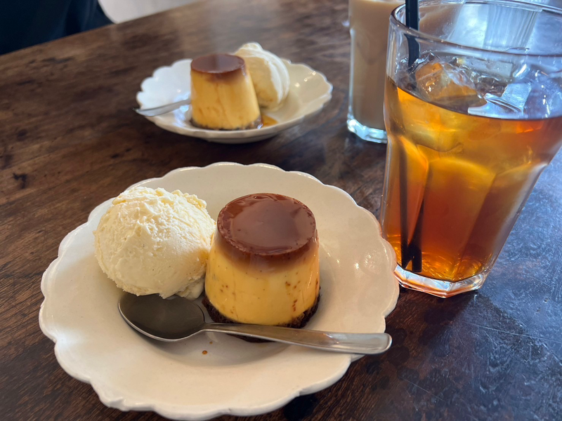 写真: ブラッスリー・サリューのプリン