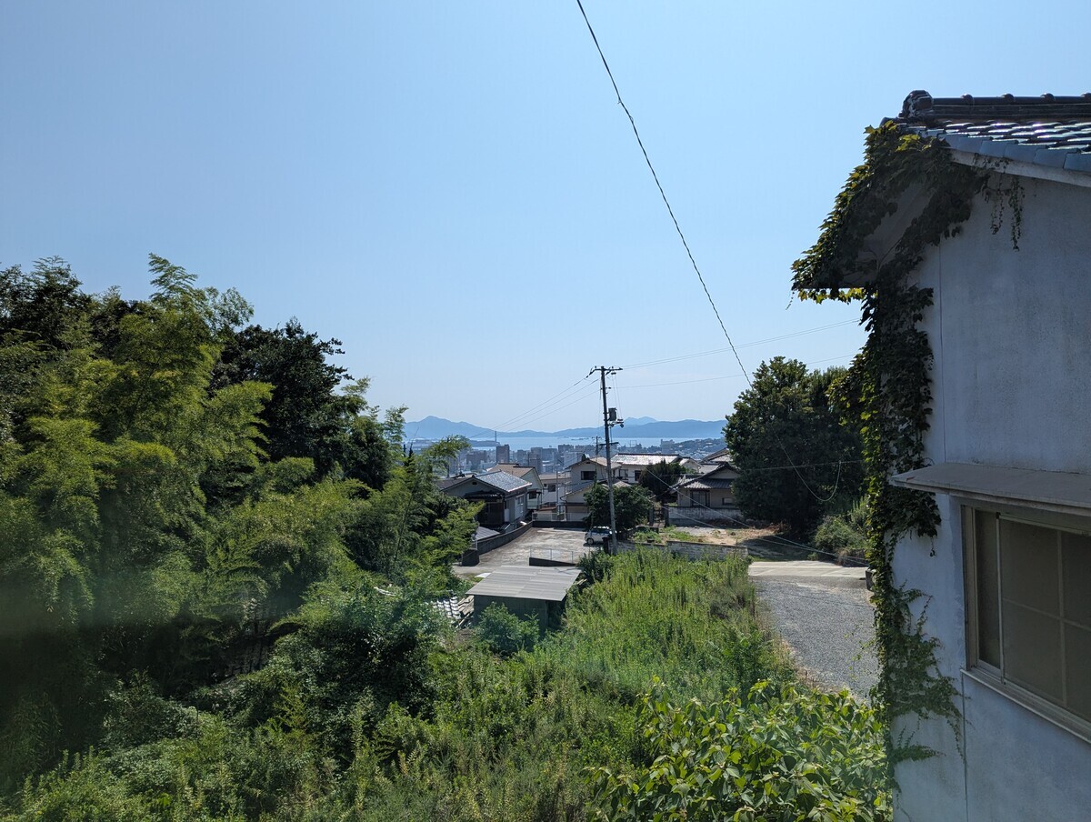 すずさん家から呉港