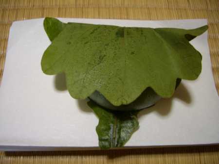 2010.5.5茶道の稽古　主菓子
