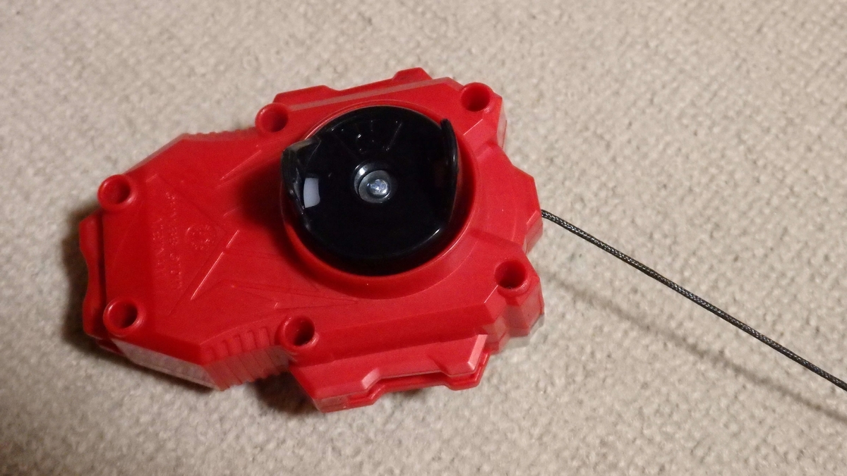 f:id:beny4253:20200416231206j:plain 紐が巻き取られなくなってしまったスパーキングベイランチャー