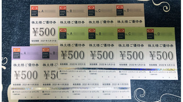 クリレス 株主優待品