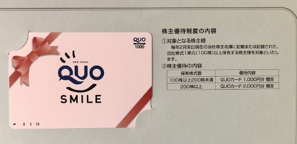 中本パックス　株主優待品