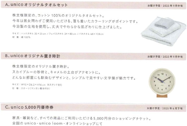 ミサワ　2025年株主優待品