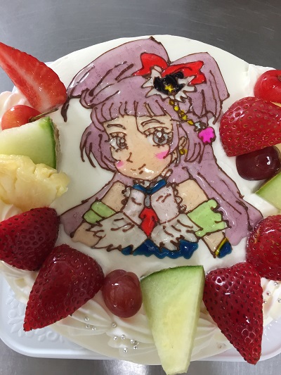 魔法使いプリキュア プリパラのイラストケーキ はくい市のケーキ屋ベルン Bernhakuiのブログ