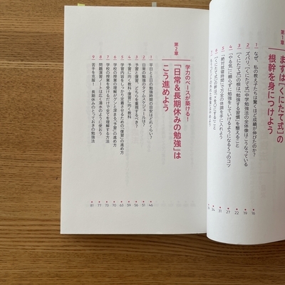 中学生の勉強方法。進め方に大きなアドバイスをくれる本
