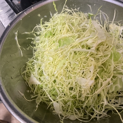 手間がかからず「ふわふわ千切りキャベツ」がすぐできる - ベリーの暮らし
