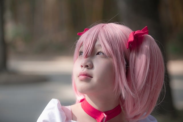 コスプレをしている写真