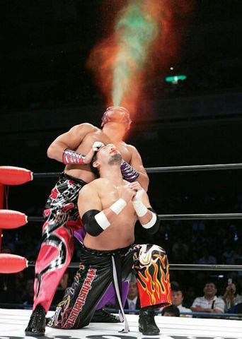 ｗｉｐ初の毒霧 豆腐プロレス予習と復習