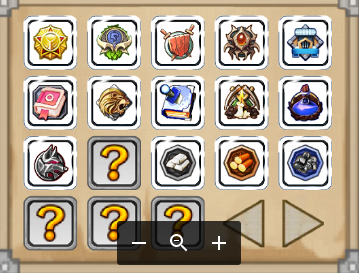 ドロップハンター 秘宝の進捗