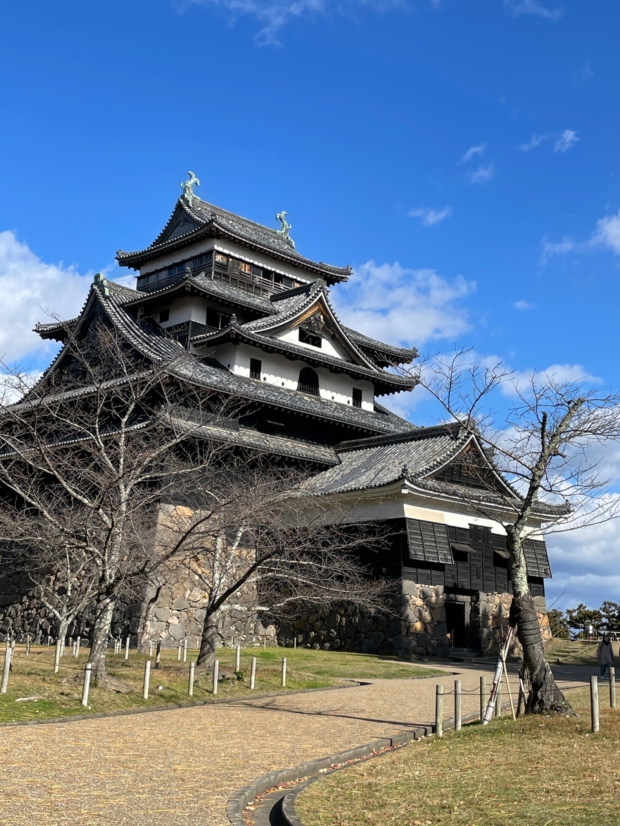 松江城全景