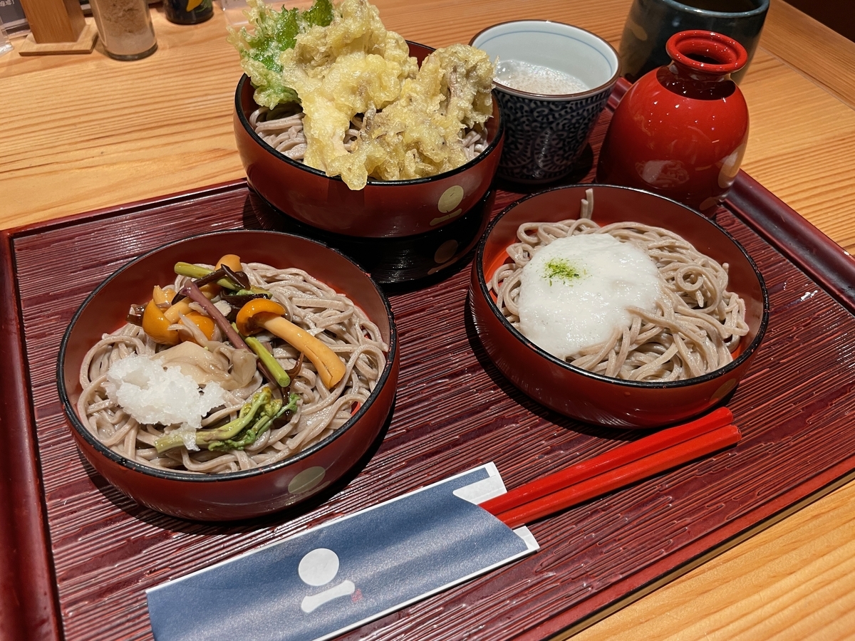 割子そばセット
