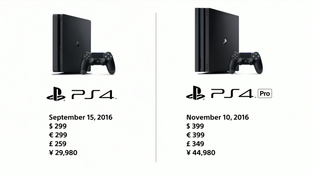 Playstation 4 Proが発表 新型ps4はps4 Pro 11月10日発売 おすすめハードソフト情報
