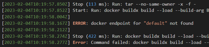 VSCode・docker】「docker endpoint for Vscode・Docker】「Docker Endpoint For