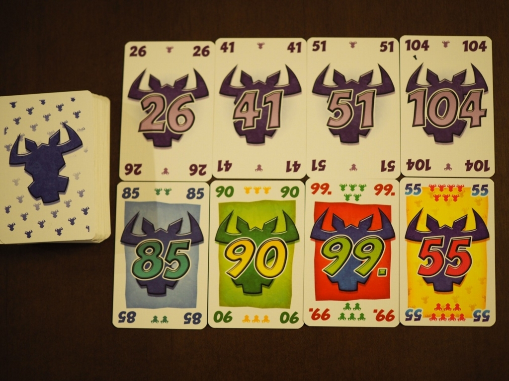6枚目はダメ！定番カードゲーム「ニムト！(6 Nimmt!)【放課後