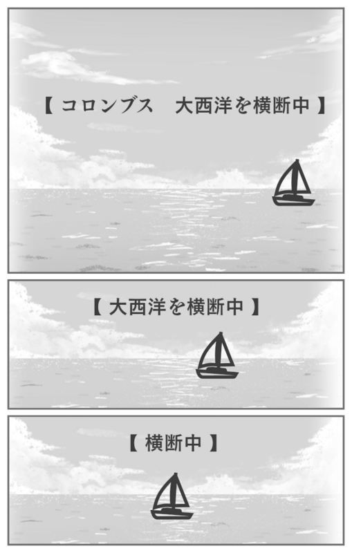 大西洋を横断したコロンブス達の物語