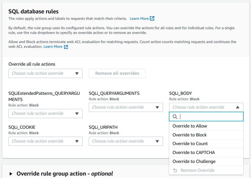 AWS WAFでマネージドルールの誤検出を除外する - bigbridgeの開発ブログ