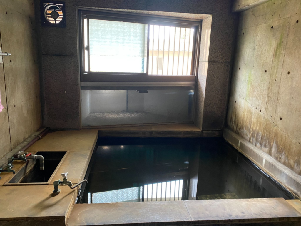 源泉かけ流しの温泉