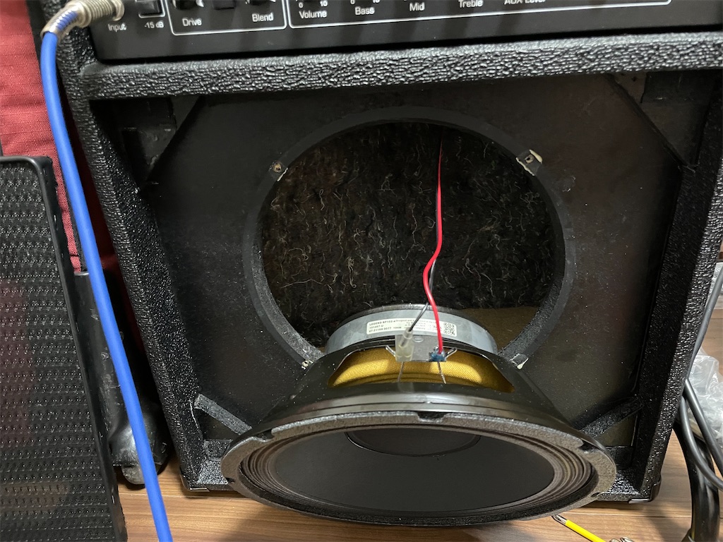 ampeg BA-110 v2修理: 修理編 - ビッグマック3つください