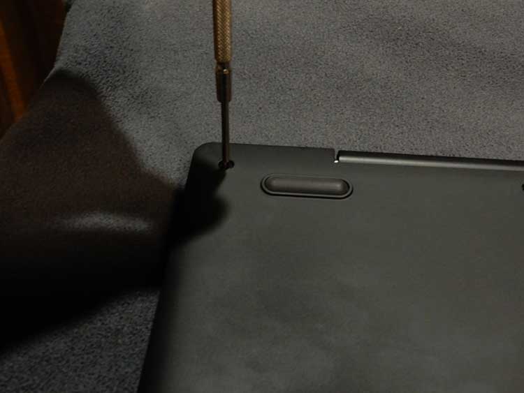 ノートパソコンのタッチパッド修理方法③