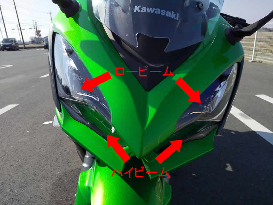 バイク整備】ヘッドライトの光軸を調整する方法 - ベテランライダー