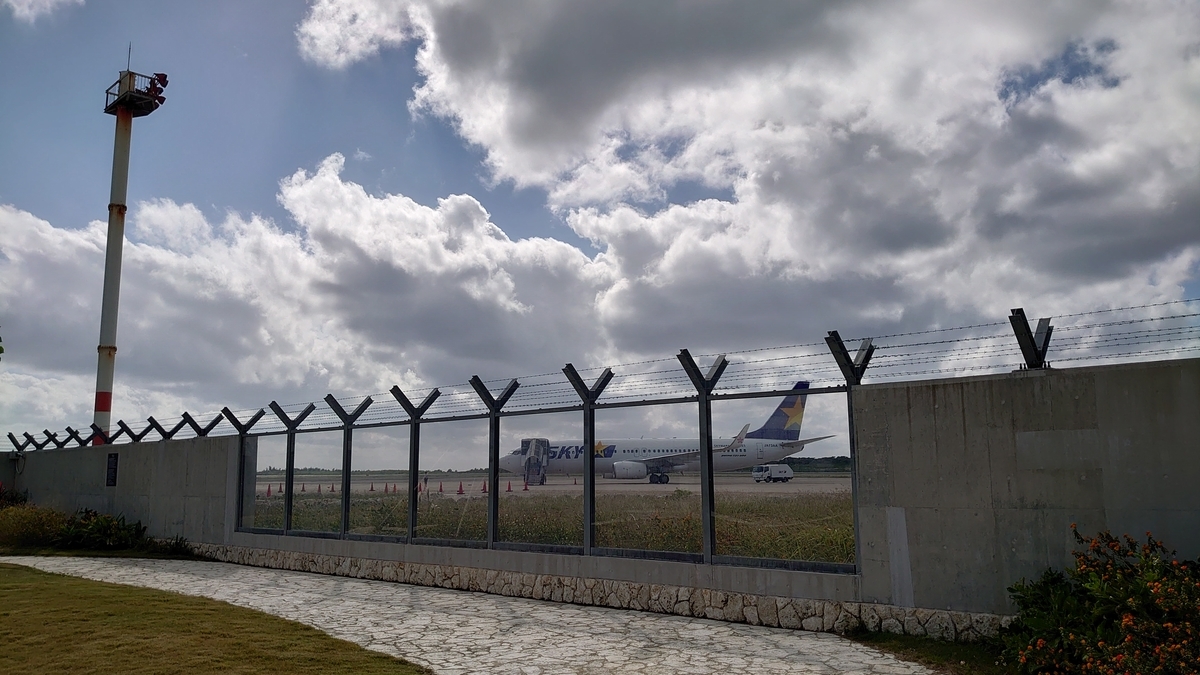 みやこ下地島空港 ターミナル 制限区域内　搭乗待合室