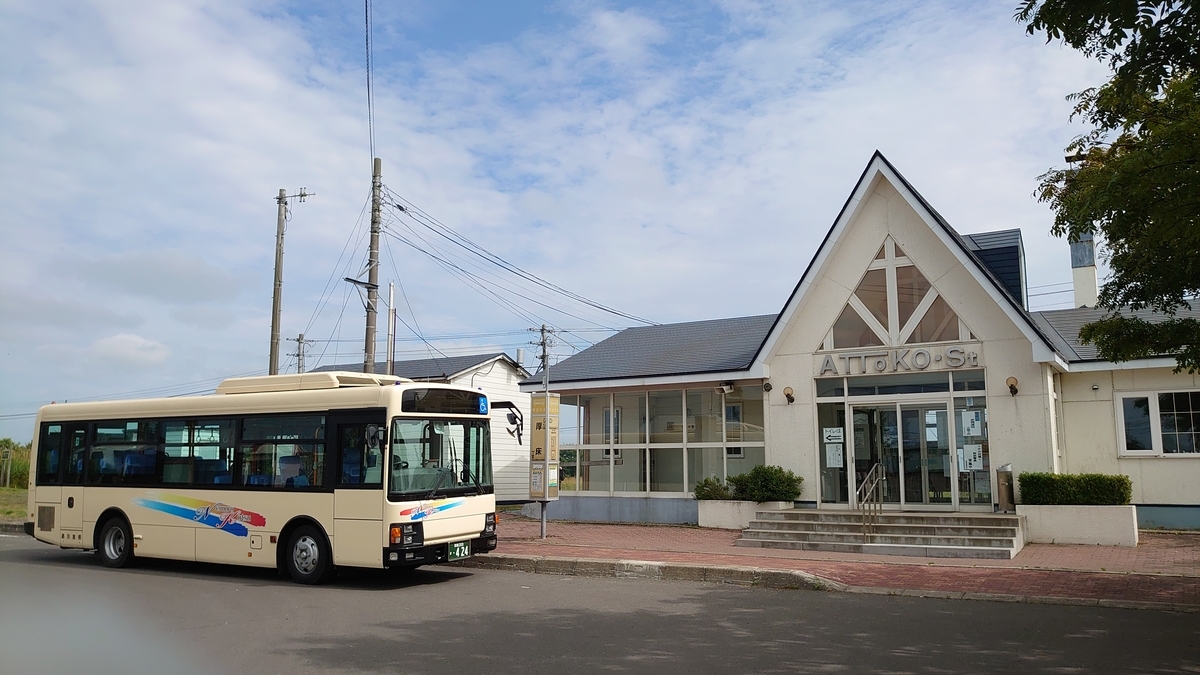 JR花咲線 厚床駅 駅舎