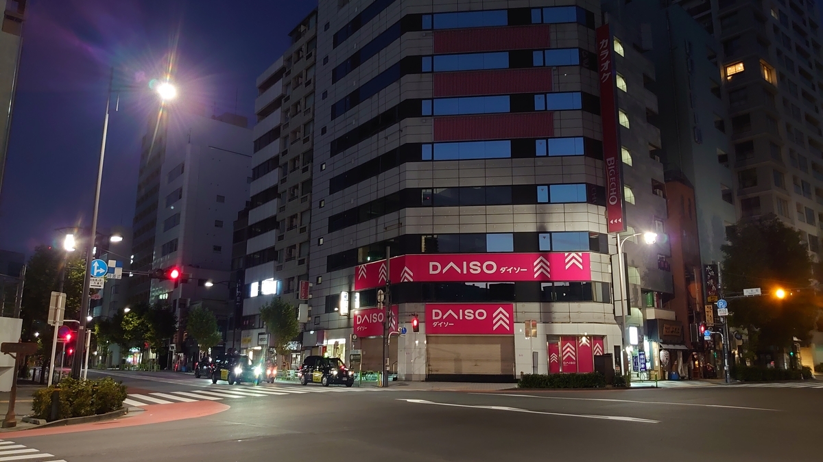 人形町駅前 交差点