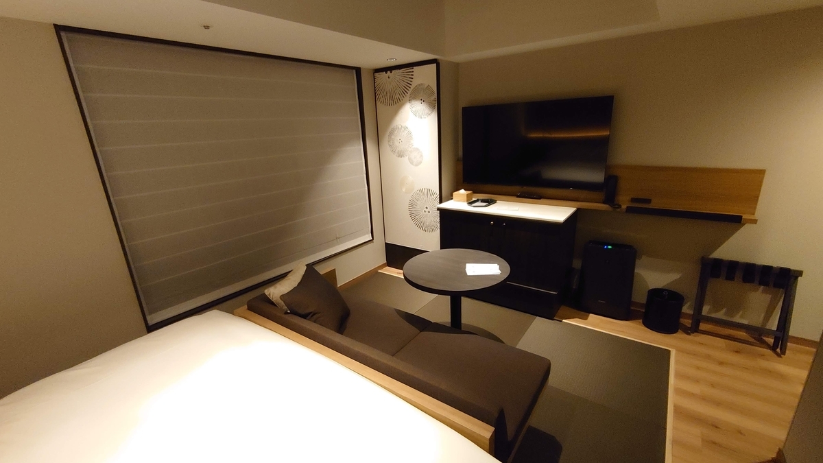 HIYORIチャプター京都 トリビュートポートフォリオホテル モデレートダブル 部屋全景