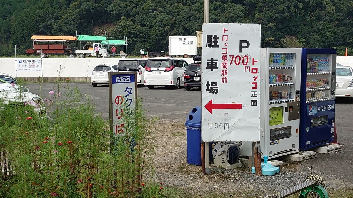 トロッコ亀岡駅 駐車場