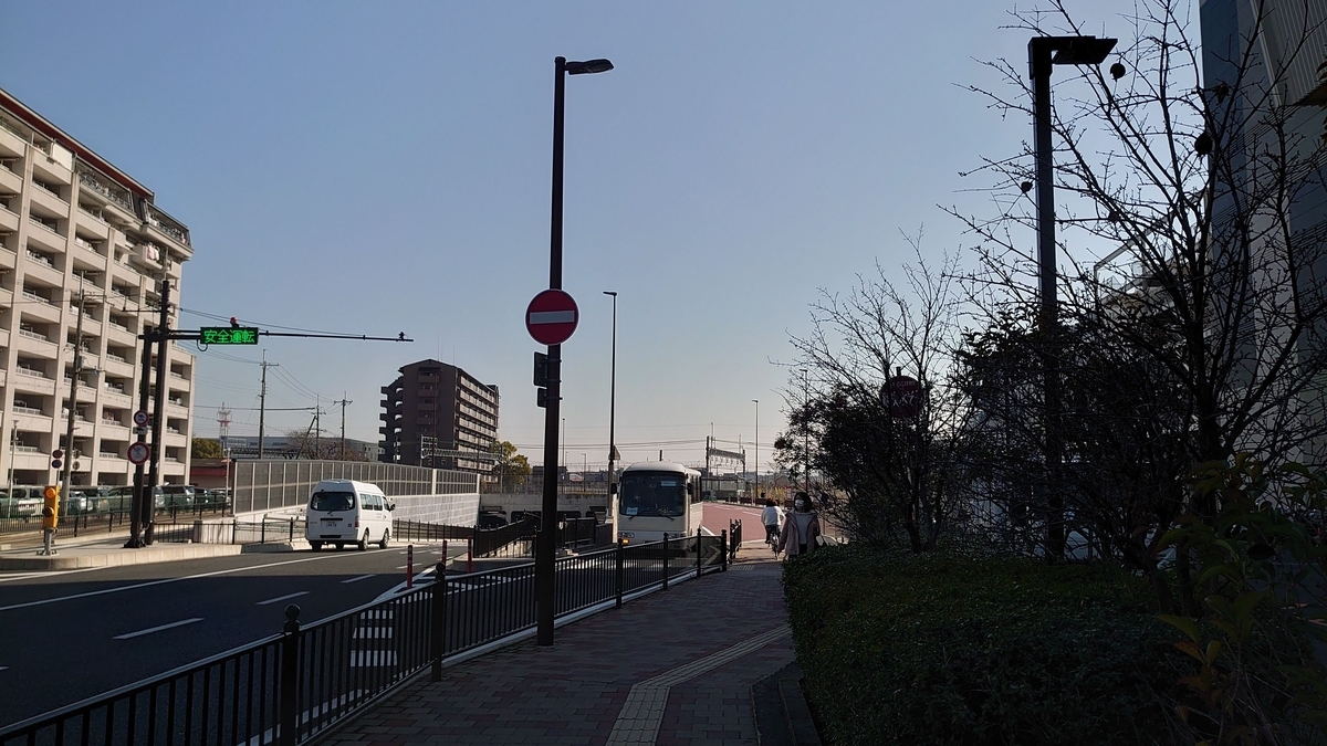 宇野辺駅から茨木駅への徒歩経路