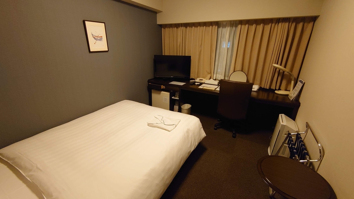 ダイワロイネットホテル 水戸 シングルルーム 客室全景