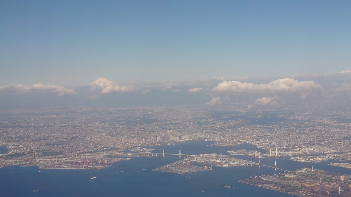 JAL291便 B737-800 V40 上空