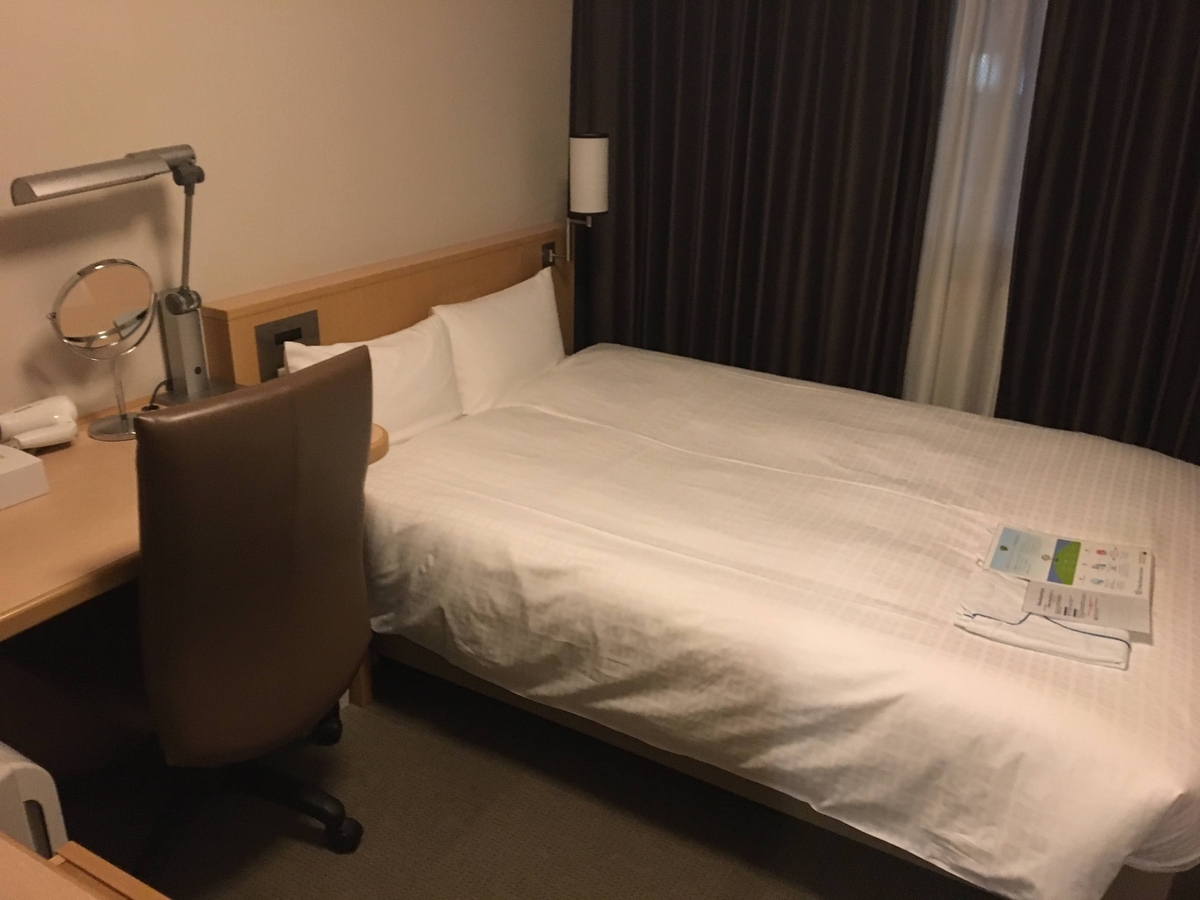 ダイワロイネットホテル広島 部屋全景